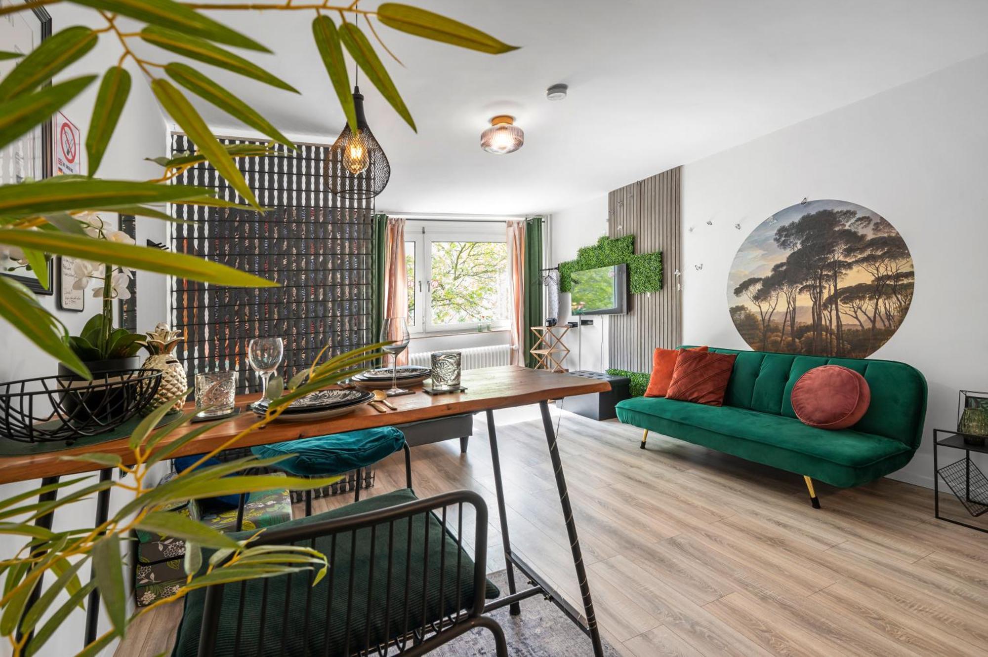 Urban Jungle Studio Apartment Offenbach am Main Esterno foto